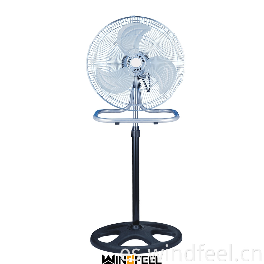 Ventiladores eléctricos de torre y pedestal con ventilador de soporte industrial 3 en 1 de 18 "pulgadas